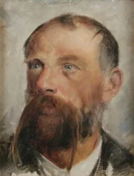 Portrait du poète Jaroslav Vrchlický